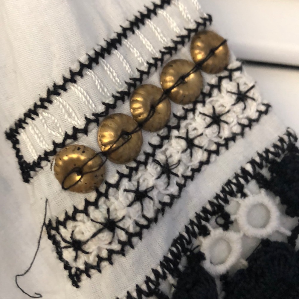 NWT Pam and Gela “Voile Hippie” blouse - Picture 8 of 8
